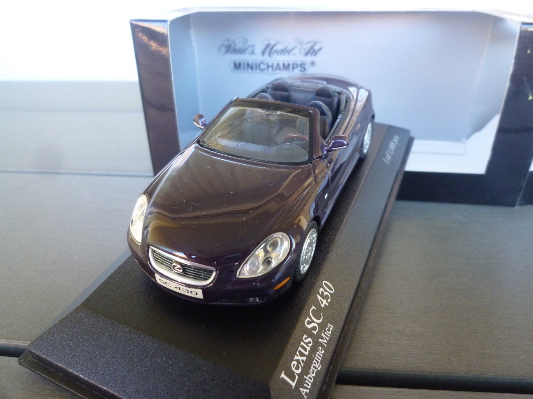 Lexus Modellini d'auto: Lexus SC 430 (2001) – Nuovo e nell'imballaggio originale da Flawil venduto da Imperiosud 2