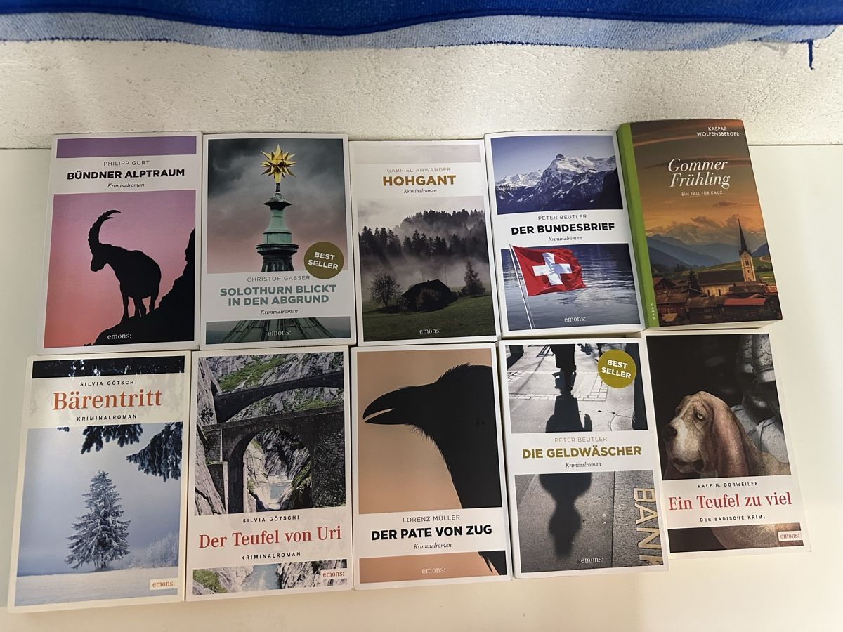 Libri: Schweizer Krimiromane – Usato da Emmen venduto da Chapa