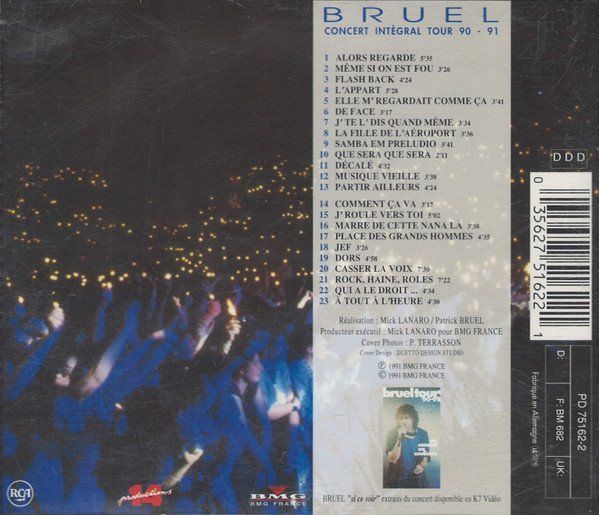 CDs: Bruel Patrick: Si ce soir... 2CD – Neu (gemäss Beschreibung) aus Steinhausen von Vilivinili 1