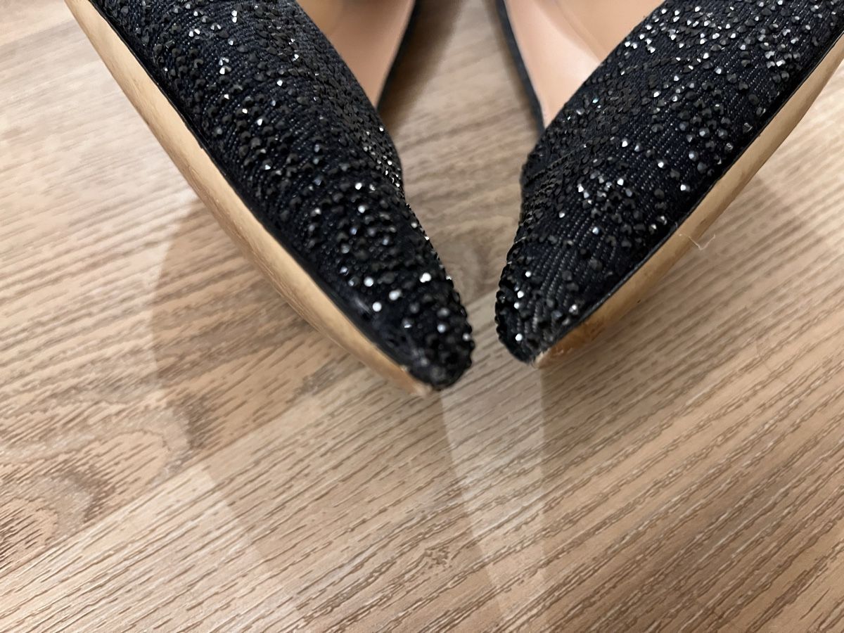 Scarpe da donna: Stiletto jeansblau mit Glitzer – Usato da Zürich venduto da WintiZH14 5