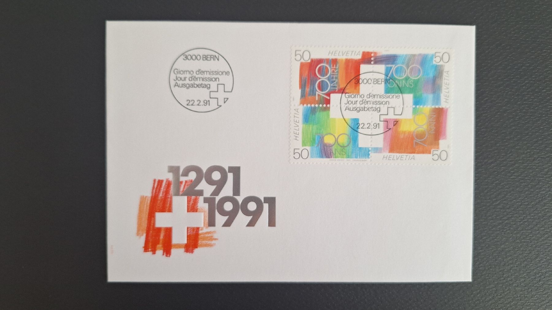 Tous les timbres: 1991,Sonderpostmarken auf FDC – Neuf (Voir description) à Pratteln par walti-6060