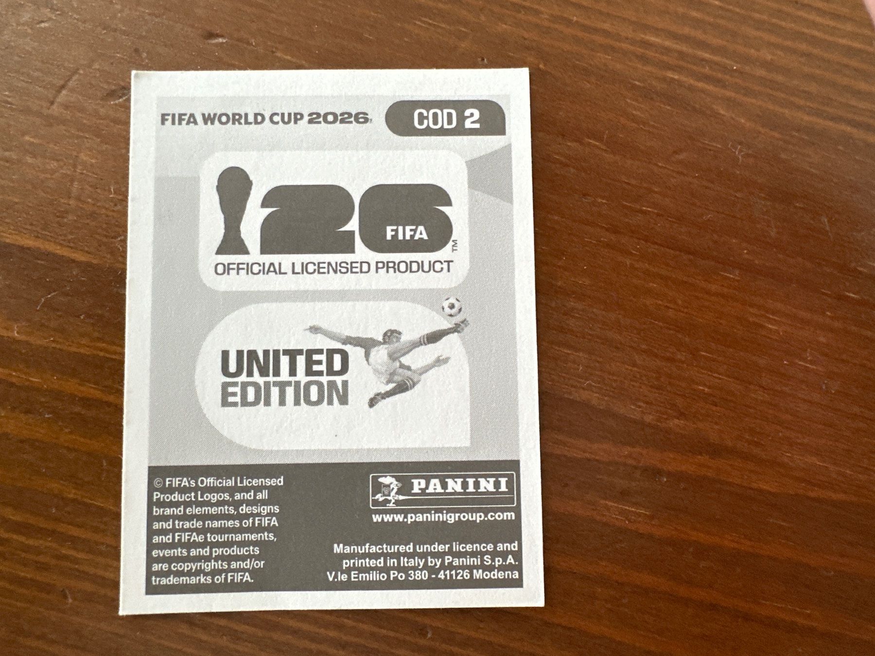 Panini Carte collezionabili: Panini COD 2 FIFA World Cup 2026 – Nuovo e nell'imballaggio originale da Würenlos venduto da gtvlady_82 1