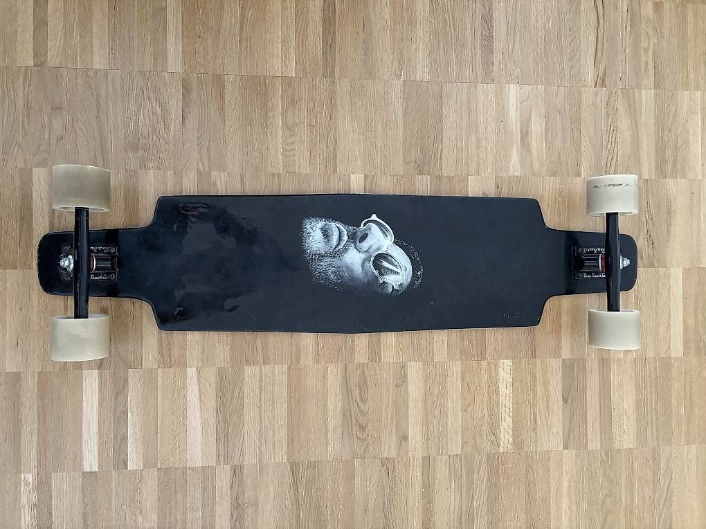 Skateboards: Longboard Custom Art Leon der Profi – Usato da St. Gallen venduto da tor_2xjw 4