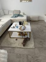 couchtisch weiss gold 