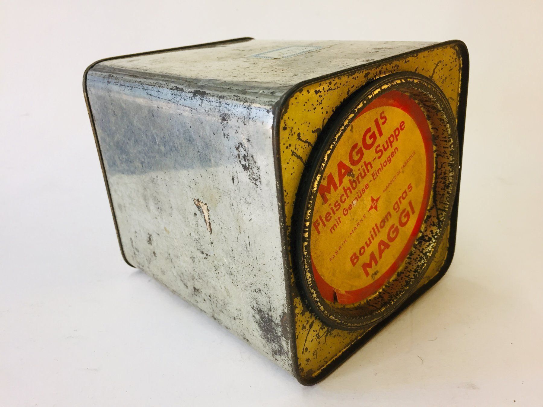 Dosen: Vintage Blechdose Maggi FleischbrühSuppe – Gebraucht aus Schaffhausen von vintageworld 3