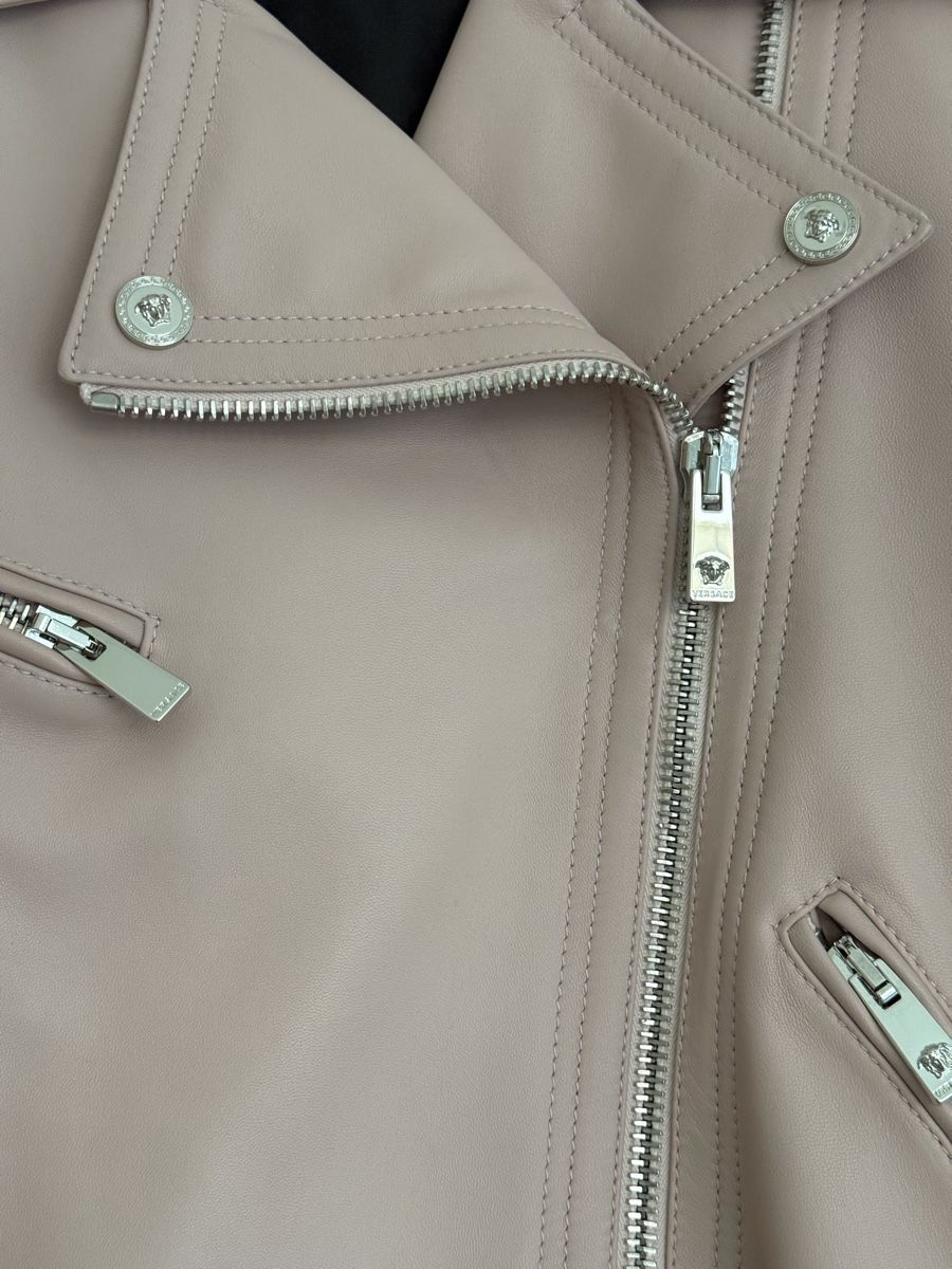 Versace Giacche: Versace leather jacket  – Nuovo e nell'imballaggio originale da Lugano venduto da vio_9jxc 4