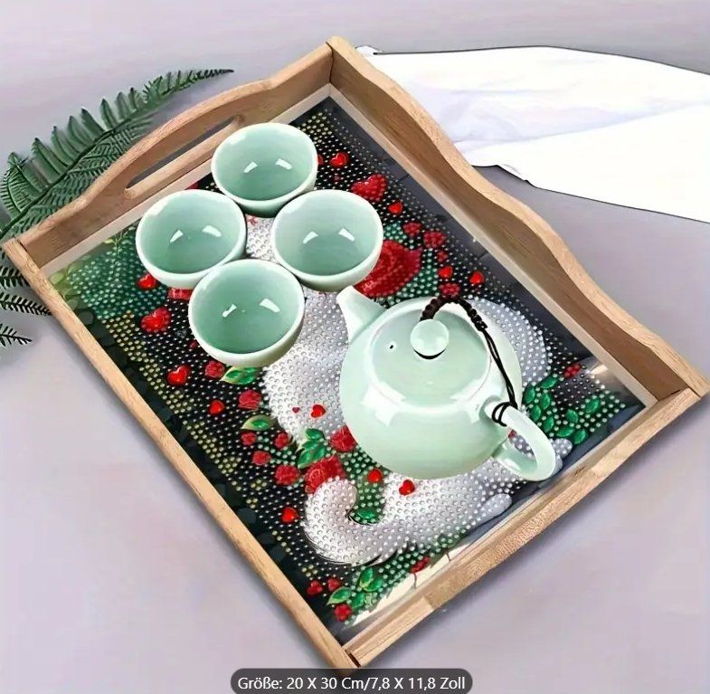 Kit bricolage: Diamond Painting Serviertablett-6-V-Aufst-1124 – Nuovo e nell'imballaggio originale da Obergösgen venduto da Diydiamant 2