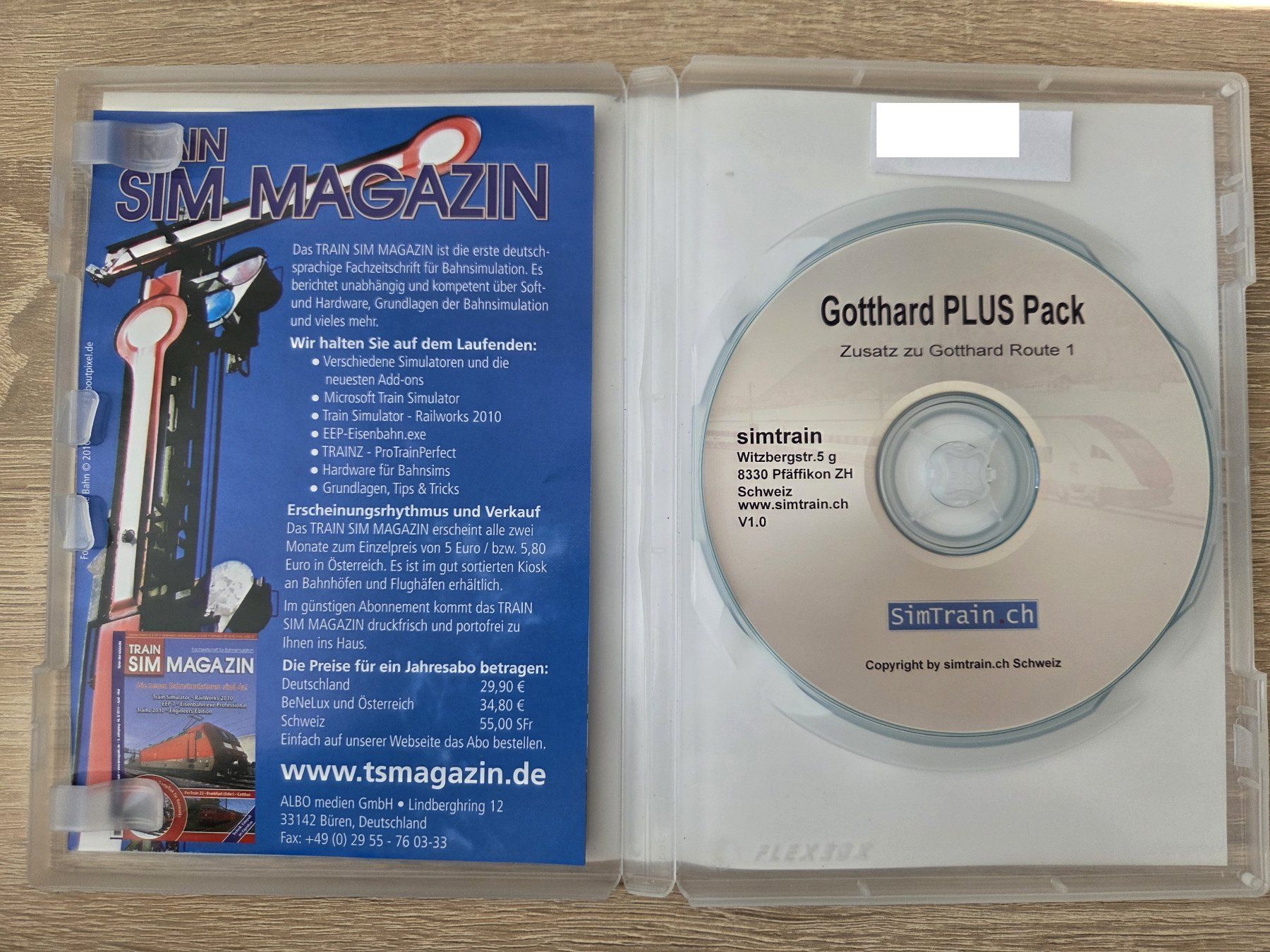 Jeux: Gotthard Plus Pack for Microsoft Train Simulator EN/GR - PC – D'occasion à Carouge GE par Franllo 2