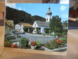 Ilanz Kirche 1971 Postkarte  2