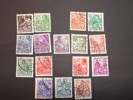 DDR 1953  Mi. 405-22 /407+422 fehlt super gest.  (3445)