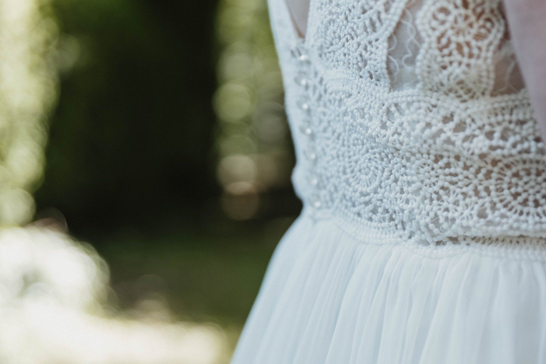 Vestiti: Secondhand Brautkleid, Grösse 44 – Usato da Brunnen venduto da Herzig-Brautmode 1