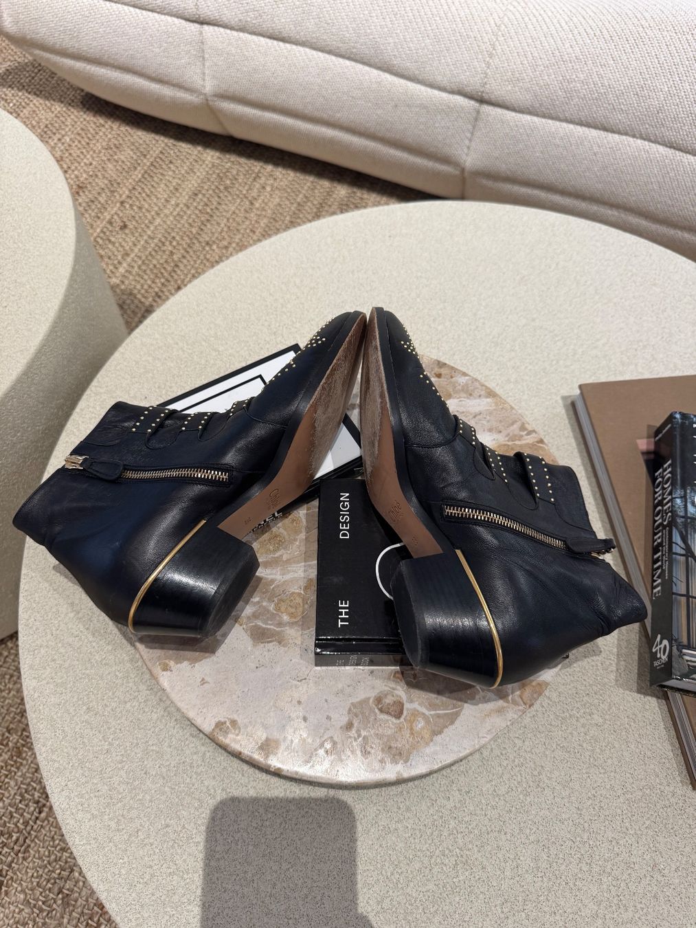 Chloé Scarpe da uomo: CHLOE BOOTS BLACK – Usato da Schwyz venduto da bofb 7