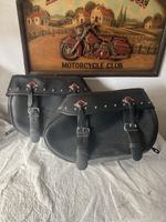 Harley-Davidson Leder Satteltaschen für Softail