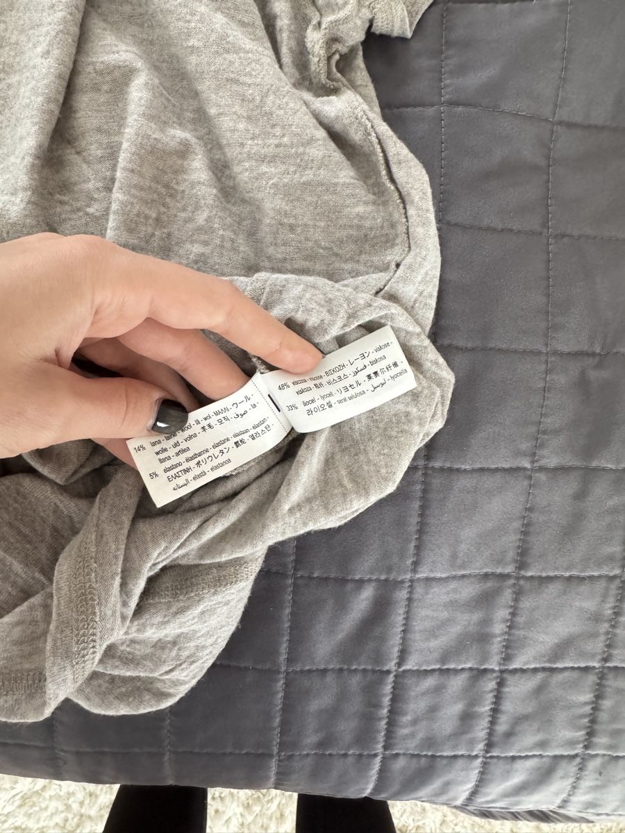 Zara T-shirts: Zara Basic Grey T-Shirt, Size S – Neuf (Voir description) à Sattel par Zlata1 1