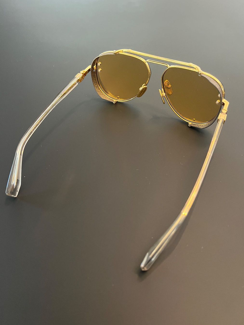 Brillen & Gläser: Sonnenbrille Goldfarben Pilotenbrille – Gebraucht aus Wetzikon ZH von lan_rqq6 1
