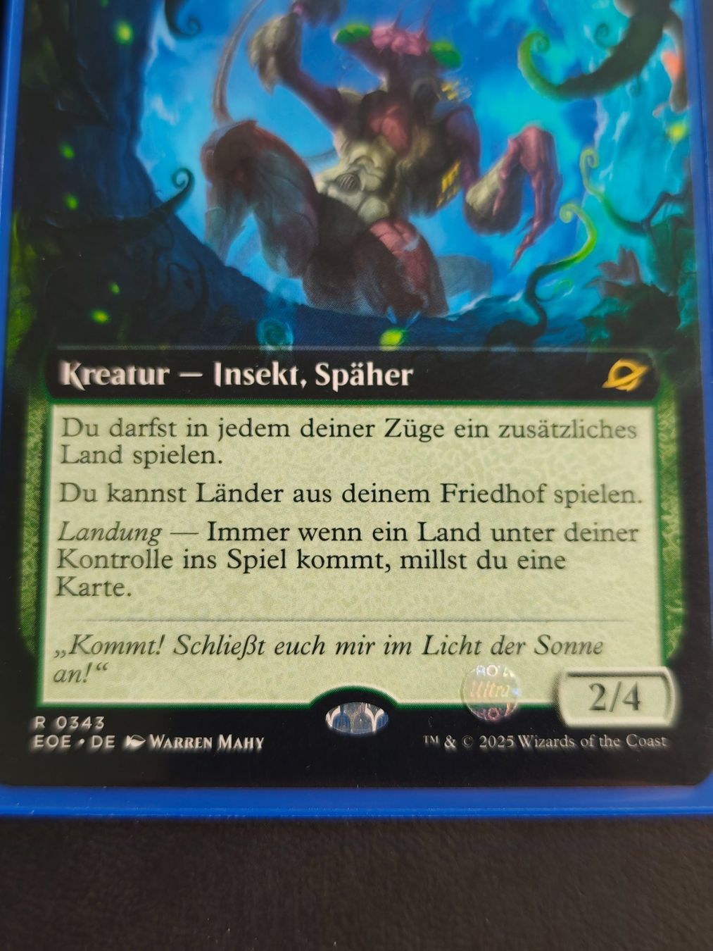 Magic The Gathering Sammelbilder & Trading cards: Eispflug- Entdecker R0343 MTG EOE Borderless – Neu (gemäss Beschreibung) aus Bubikon von el-ectronico 2