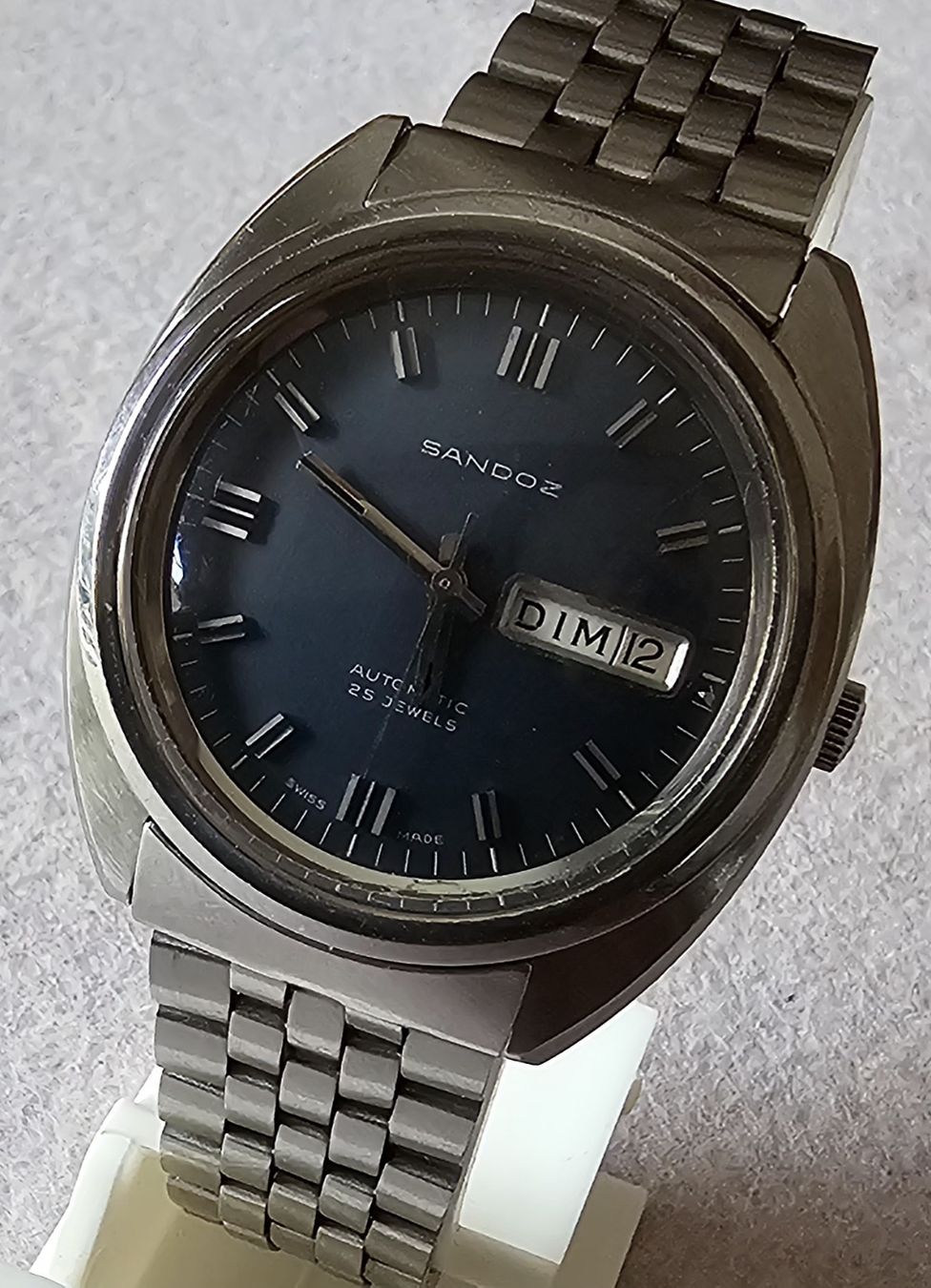 Sandoz Uhren: SANDOZ Automatic Swiss Made Elegante Herrenuhr – Gebraucht aus Speicher von Swisswtch 2