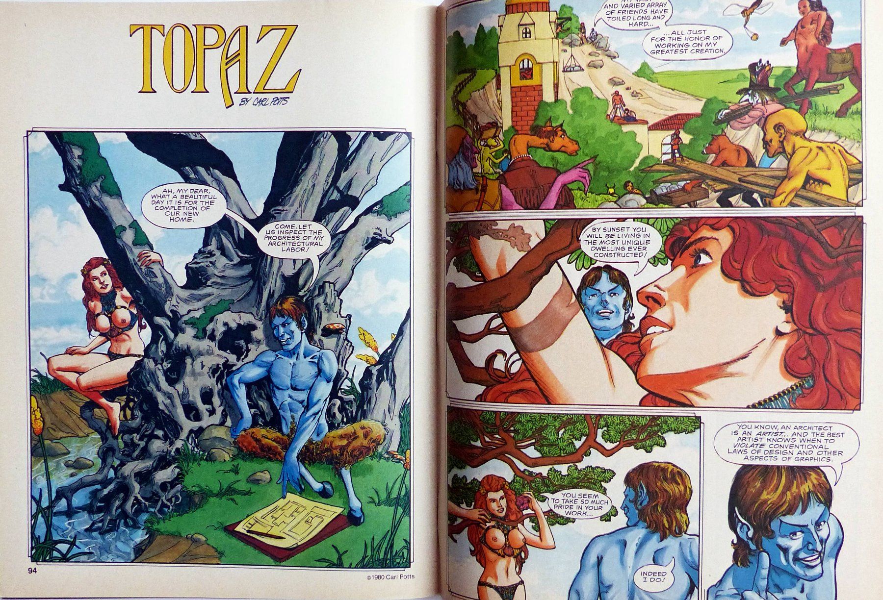 Comics: EPIC ILLUSTRATED #1 GALACTUS & SILVER SURFER MARVEL 1980 – Gebraucht aus Lugano von YouWantUS 7