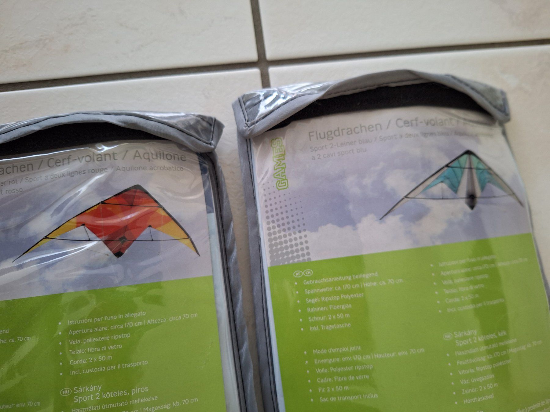 Jouets: 2 Flugdrachen – Neuf (Voir description) à Wohlen AG par trixlij