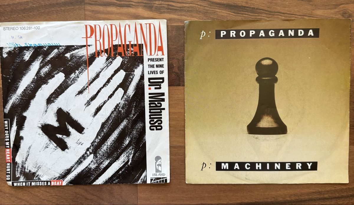Dischi in vinile: 2x 7" Single von Propaganda - 80s – Usato da Rorbas venduto da BlackstarRecords