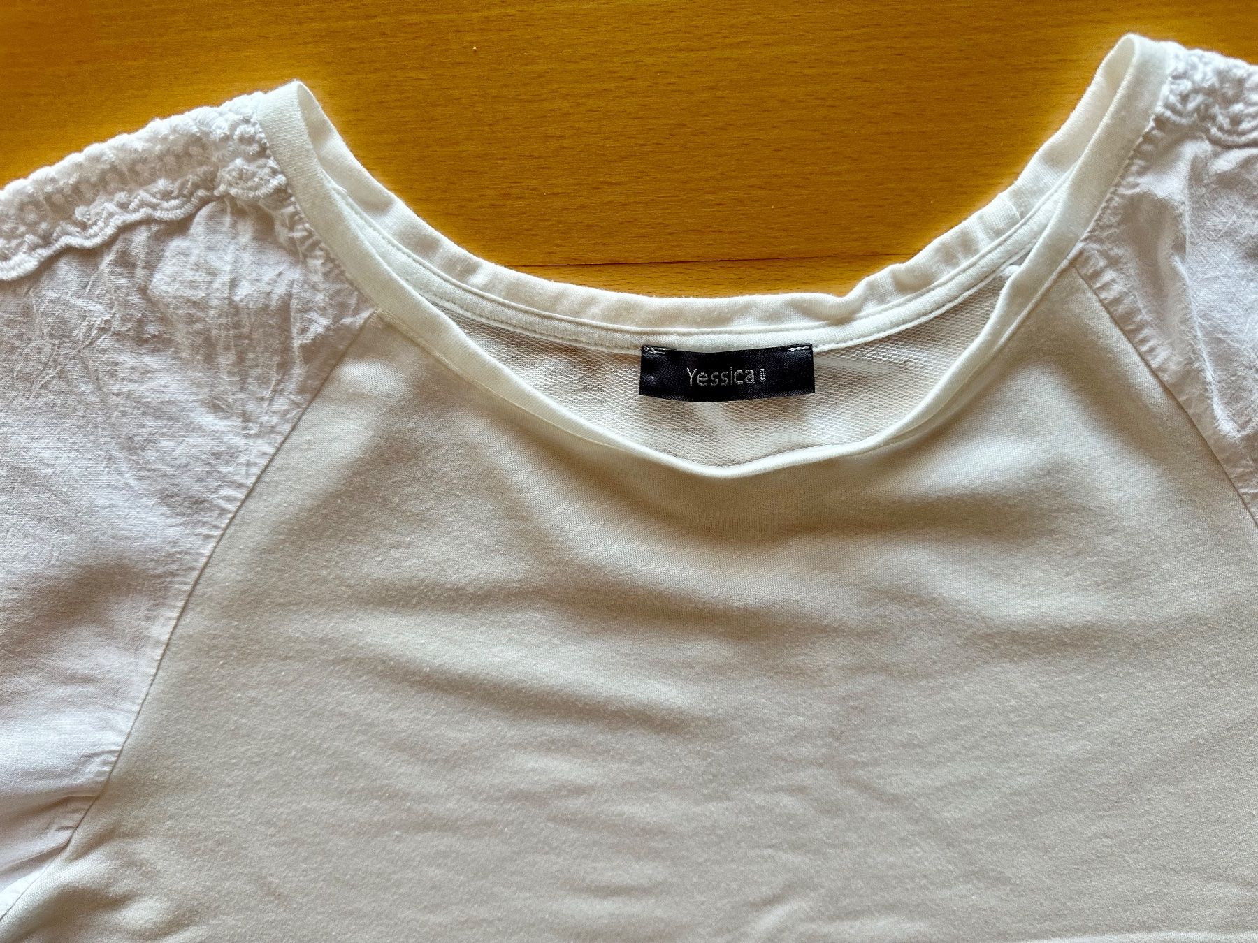 Camicette: Oversized Bluse weiss Grösse S – Nuovo (secondo la descrizione) da Wallbach venduto da 10merlin 2