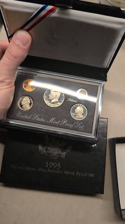 Alle Münzen: United States Mint Premier Silver Proof Set 1993 – Neu (gemäss Beschreibung) aus Zürich von fishingnet