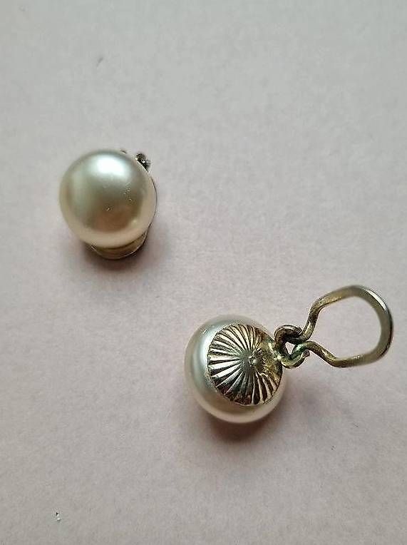 Ohrringe & -stecker: Vintage Perlen Ohrclips / Ohrringe – Gebraucht aus Arlesheim von evi_gm8h 1