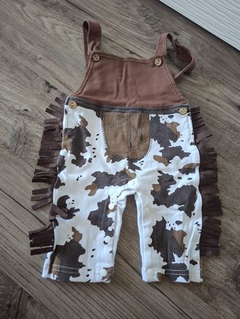Baby Latzhose Cowboy Design, Gr. 74