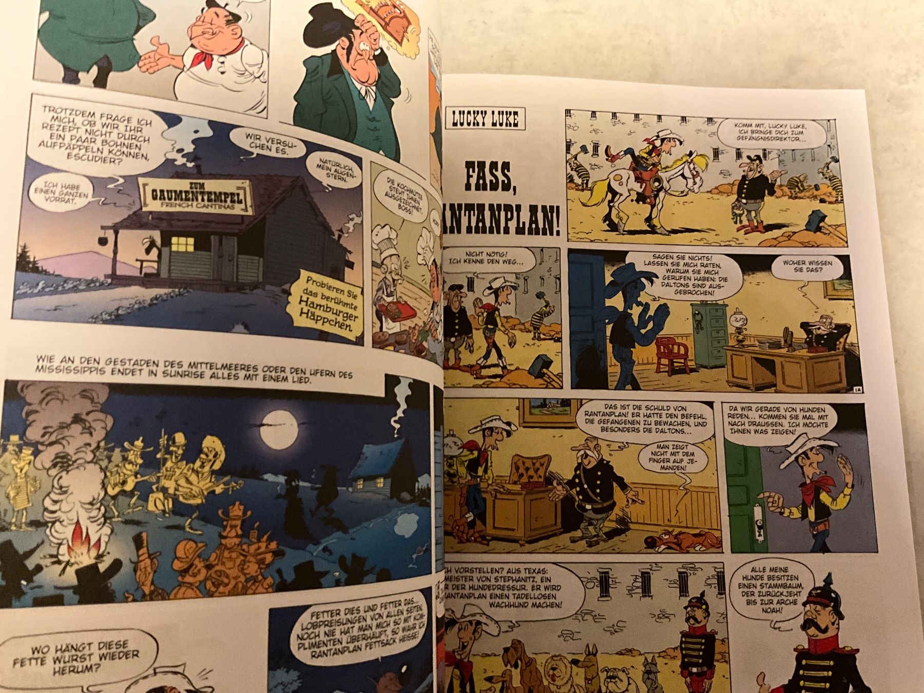 Fumetti: Lucky Luke - Ein Menu mit blauen Bohnen, Band 92 – Usato da Agriswil venduto da Ueli03 3