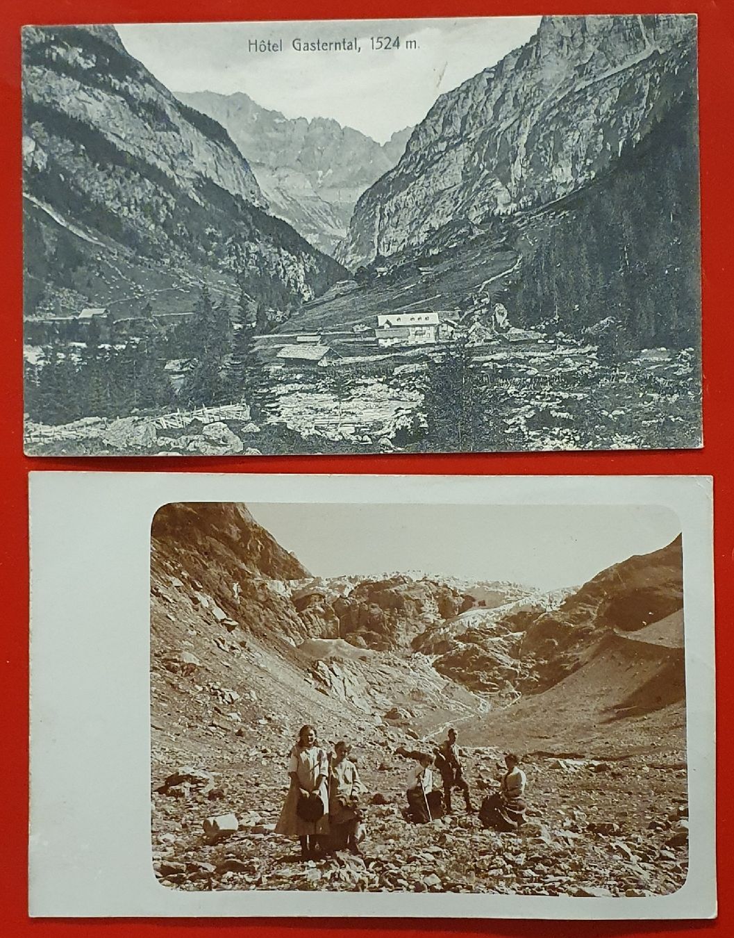 Cartoline postali: Kandersteg 1911 - 2 Ansichtskarte Gasterntal – Usato da Kreuzlingen venduto da Rschweiz1