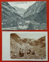 Kandersteg 1911 - 2 Ansichtskarte Gasterntal