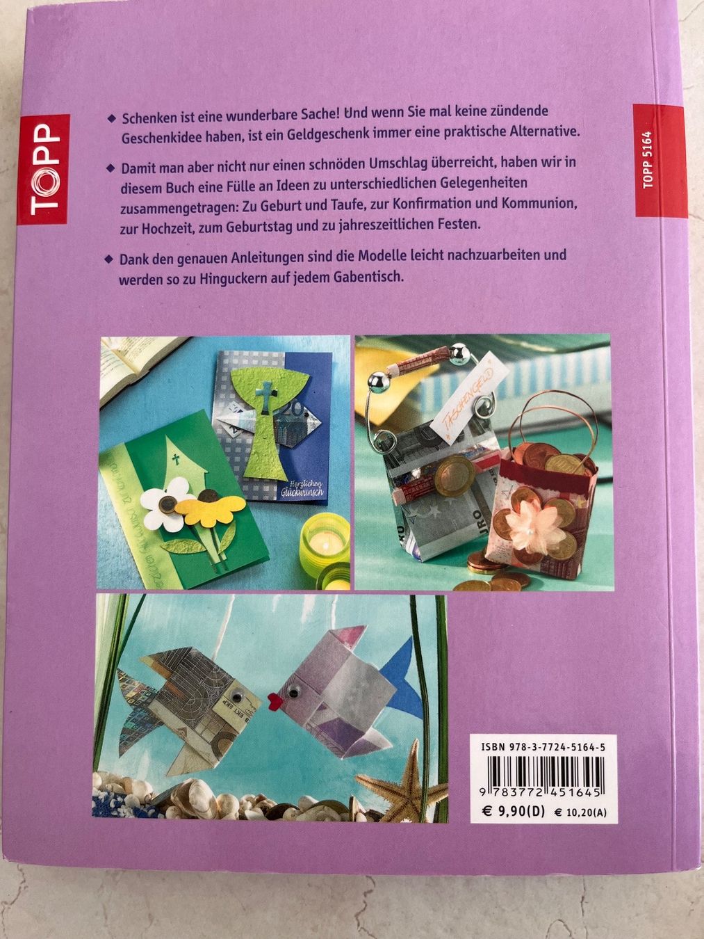 Libri: Buch die 100 schönsten Geldgeschenke – Usato da Zimmerwald venduto da wuff81 1