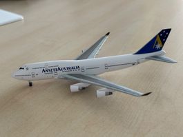 Boeing B747- 412 Ansett Australia 1:400