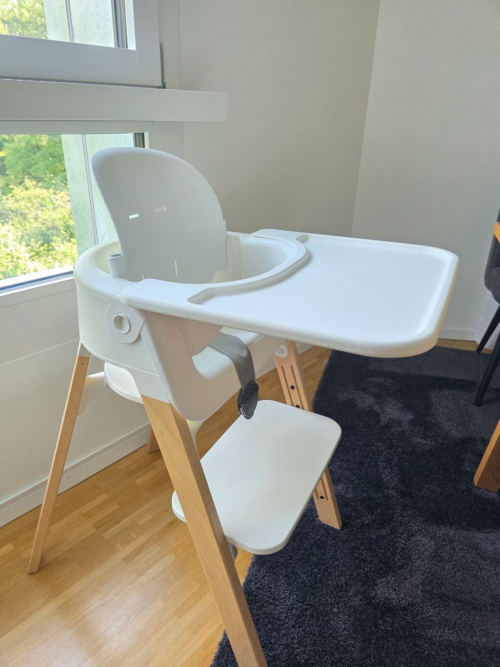 Stokke Seggioloni: Hochstuhl Stokke Steps inkl. Babyset – Usato da Uster venduto da Cruleye 1