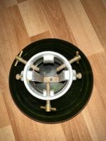 Christbaumständer, Glas, grün, Durchmesser 22 cm