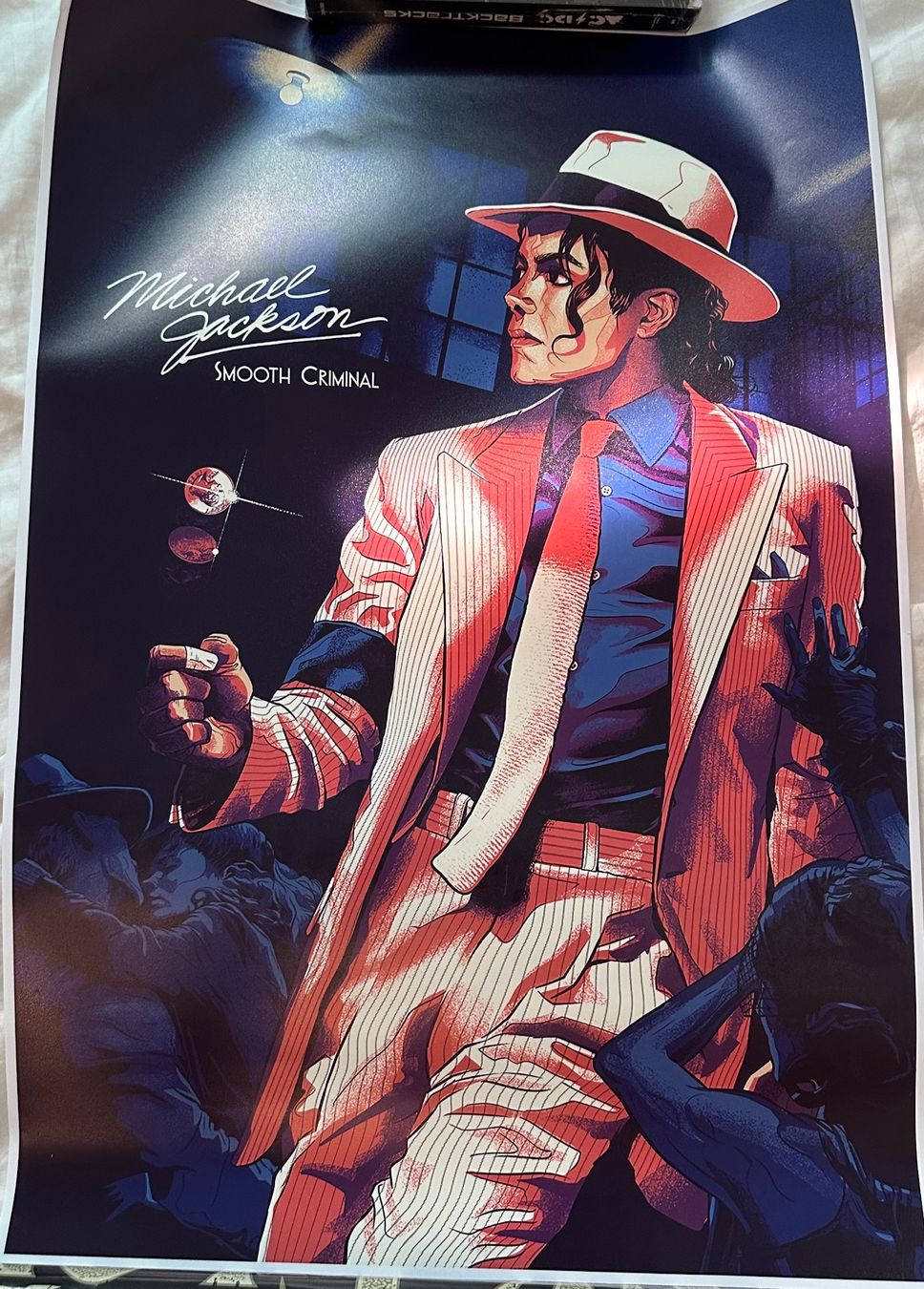 Foto & Immagini: Michael Jackson "Smooth Criminal" Poster - Semi Gloss – Nuovo e nell'imballaggio originale da Genève venduto da hesgotthepackage
