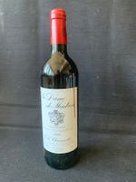 Alte Weinflasche Bordeaux La Dame de Montrose 1998