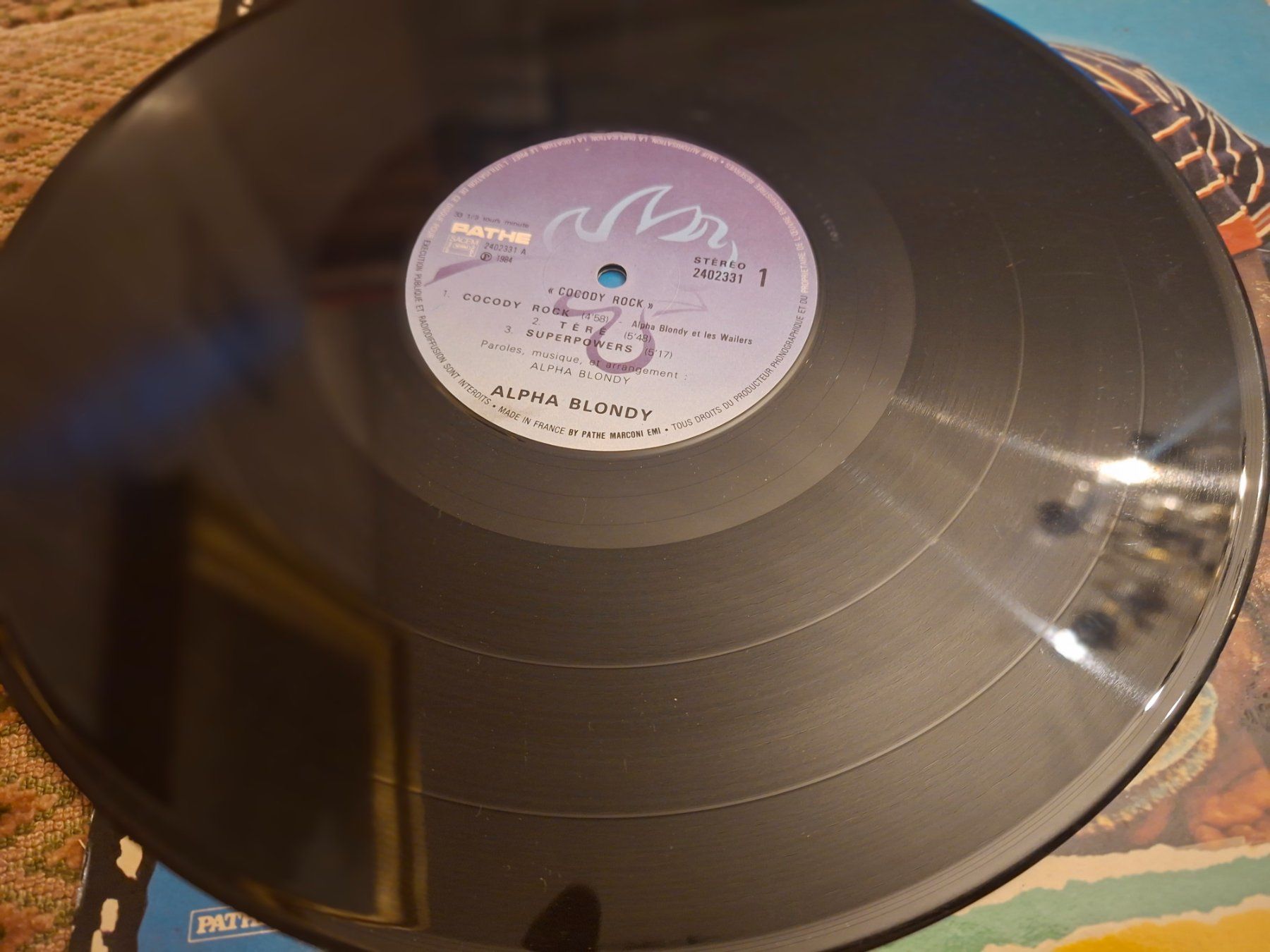 Dischi in vinile: Reggae LP - Alpha Blondy - Cocody Rock - Dédicacé – Usato da Bernex venduto da Wannabehasbeen01 4