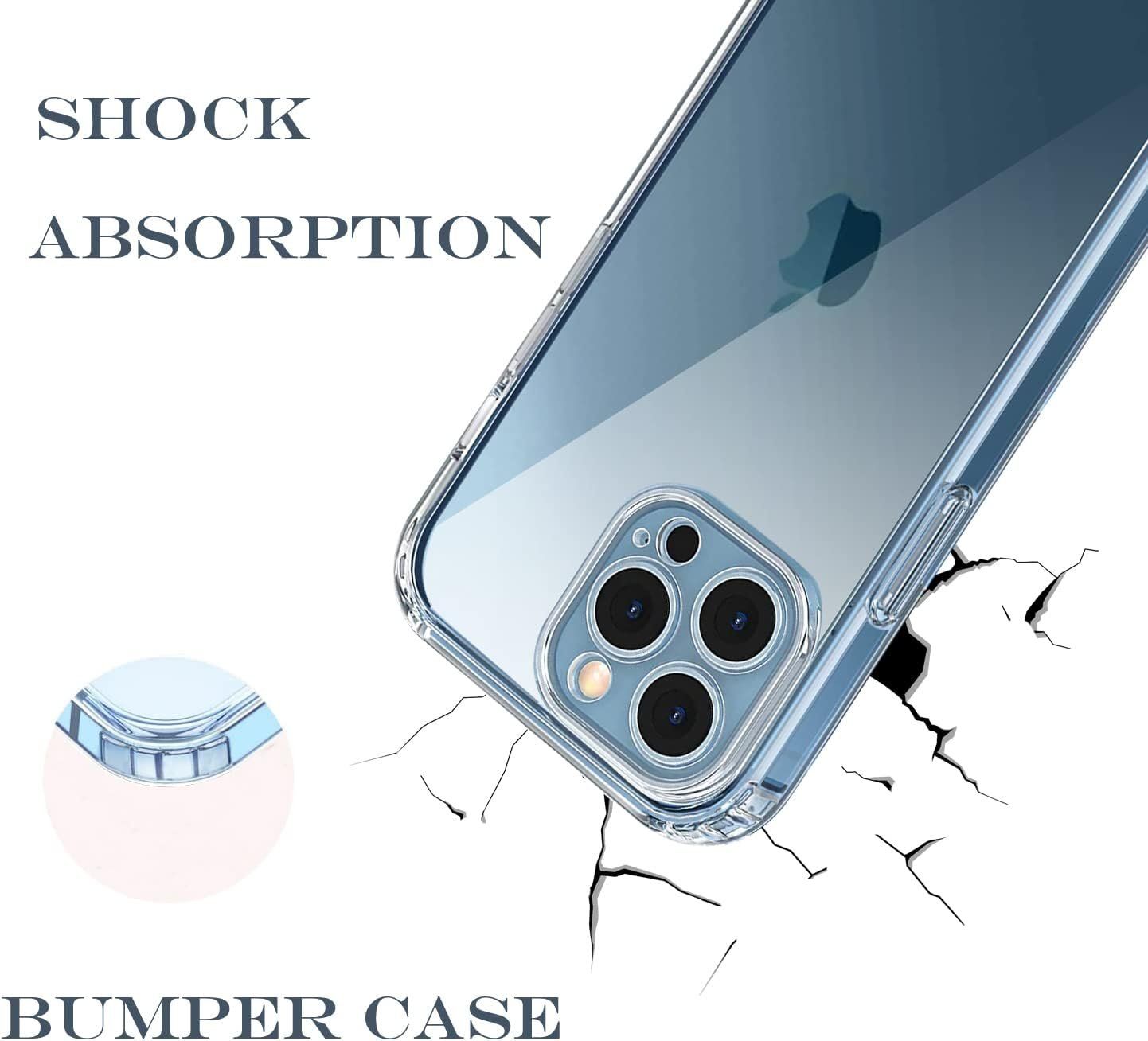 Cover & Protezioni schermo: iPhone 12 PRO Hülle Etui Clear Case Silikon Cover ROBUST – Nuovo e nell'imballaggio originale da Volketswil venduto da coverandmore 5