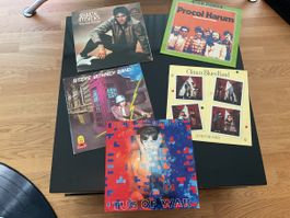 5 Schallplatten Konvolut Pop Rock gebraucht guter Zustand