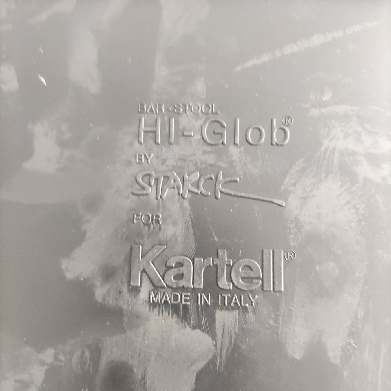 Sgabelli: Kartell Philippe Stark Bar Hocker 3er Set schwarz – Usato da Solothurn venduto da Csw1 4