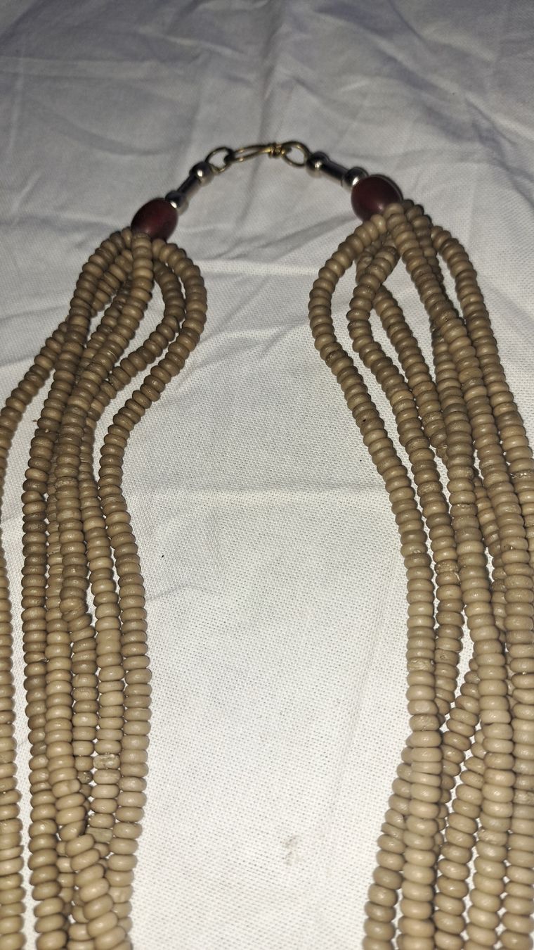 Catenine: afrika Ethno Halskette  – Usato da Kölliken venduto da Upcycling-by-Mc-TAM 3