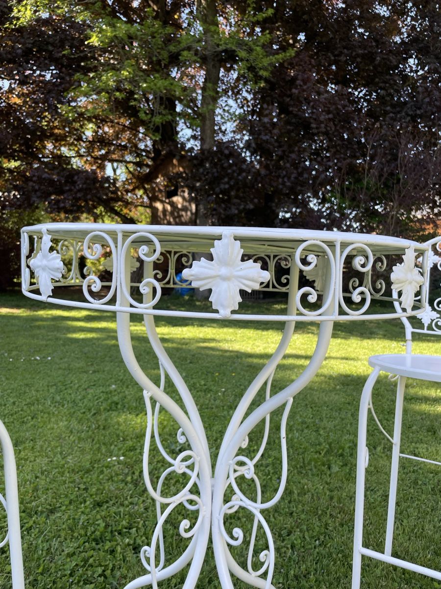 Set di tavolo e panche: Ensemble table haute et chaises pour le jardin – Usato da Granges-Marnand venduto da val_2b5z 2