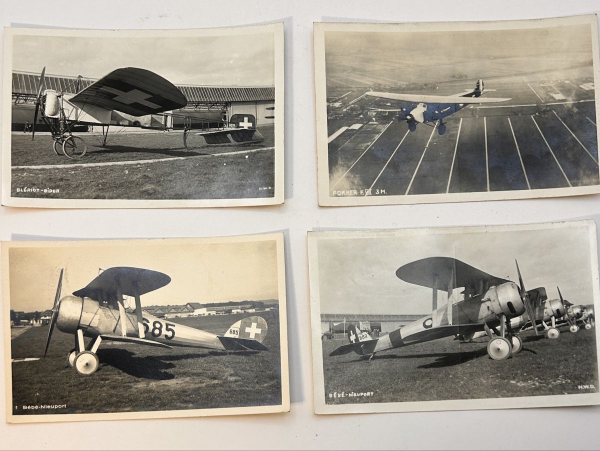 Ansichtskarten: Carte postale aviation suisse  – Gebraucht aus Neuchâtel von CurieuxCabinet