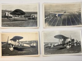 Carte postale aviation suisse 