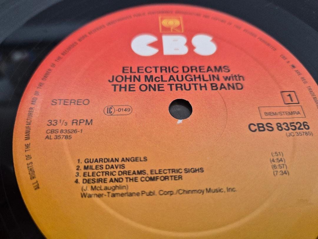 Dischi in vinile: Schallplatte / John McLaughlin "Electric Dreams" 1979 UK – Usato da Dielsdorf venduto da Haesi0 4