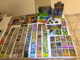 Pokemon Karten XXL 🌠 Sammlung ab 1,- Fr Gross 🇬🇧 Asc&Perf