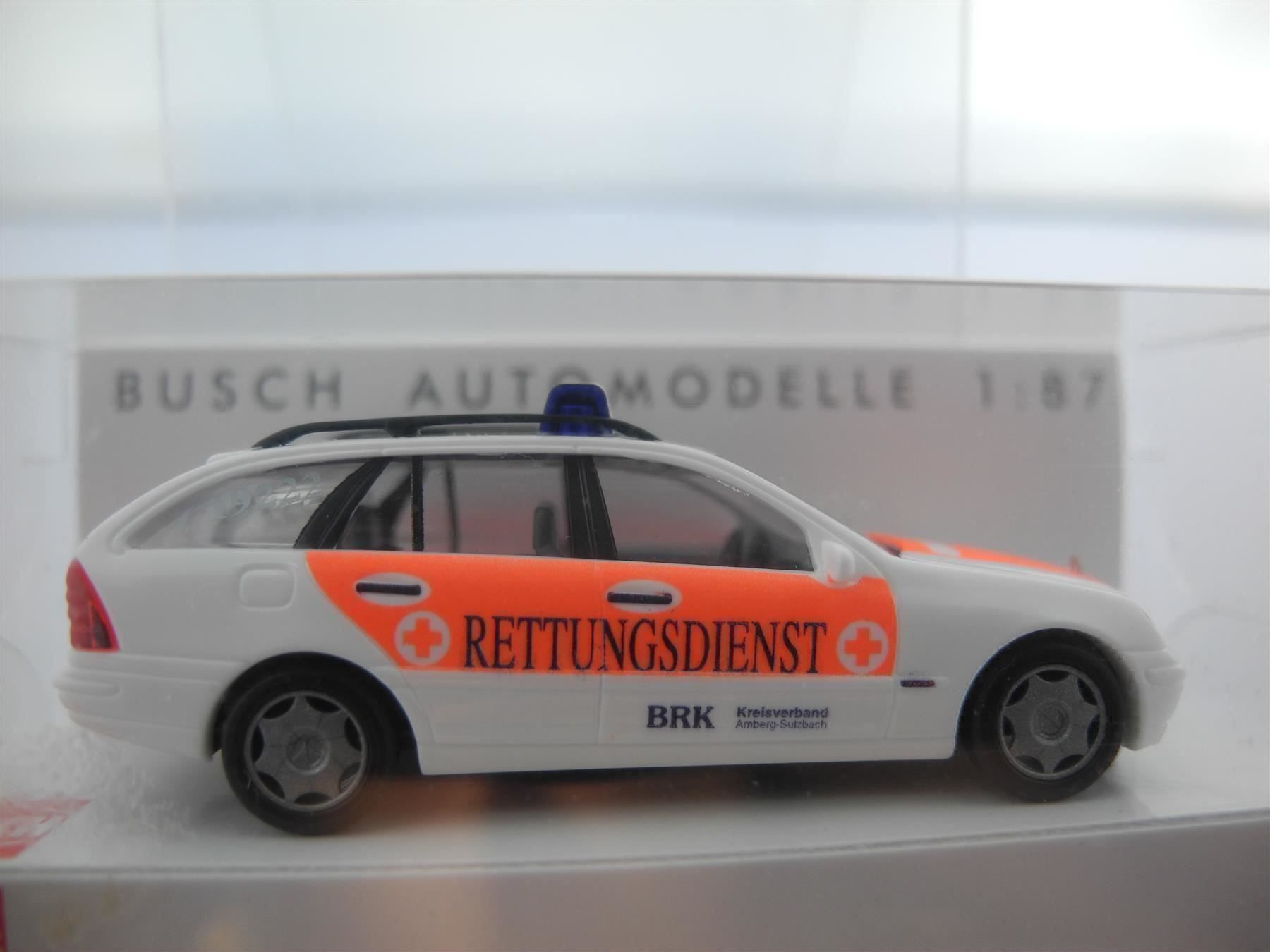 Busch Modellautos: Busch 49158 Mercedes "BRK", Nr. t36 – Neu und originalverpackt aus Kottwil von Crazyrolf
