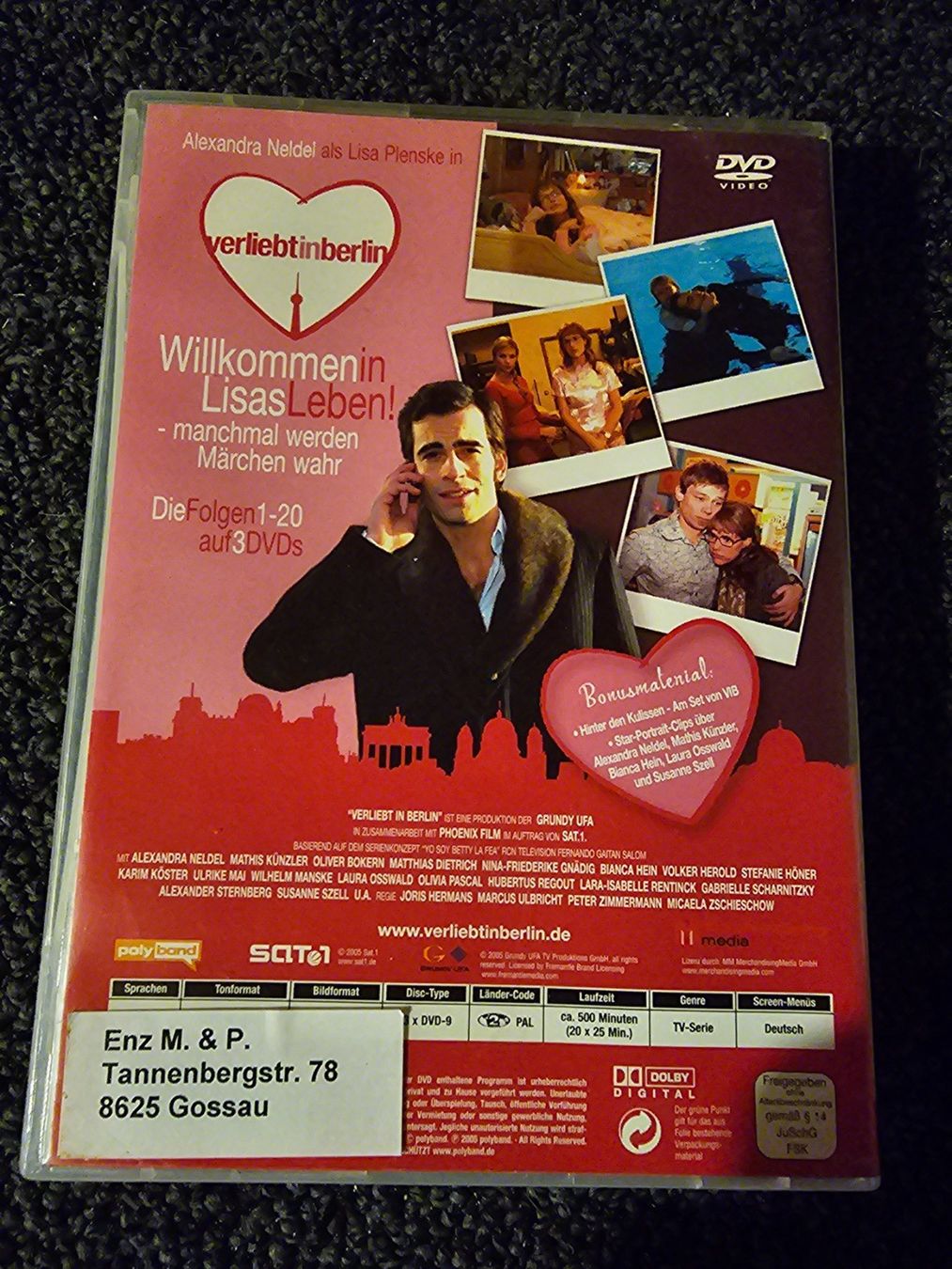 Tutti i DVDs: Verliebt in Berlin - Staffel 1 – Usato da Ruswil venduto da jan_bxl5 1