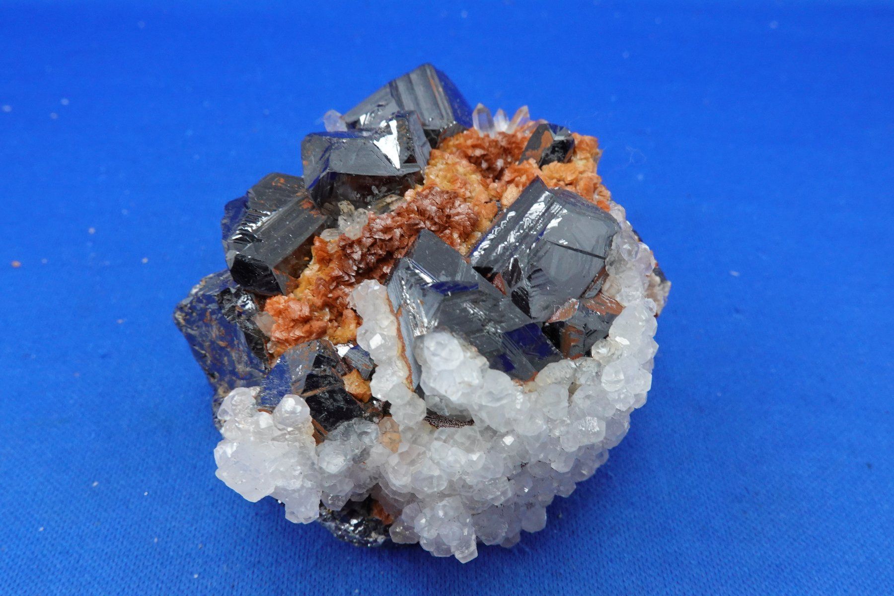 Mineralien & Heilsteine: Sphalerit mit Siderit, Quartz und Calcit (UV) – Gebraucht aus Schinznach Bad von Demerald 3